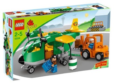 * Конструктор 'Грузовой самолет', серия 'Аэропорт', Lego Duplo [5594] Конструктор 'Грузовой самолет', серия 'Аэропорт', Lego Duplo [5594]