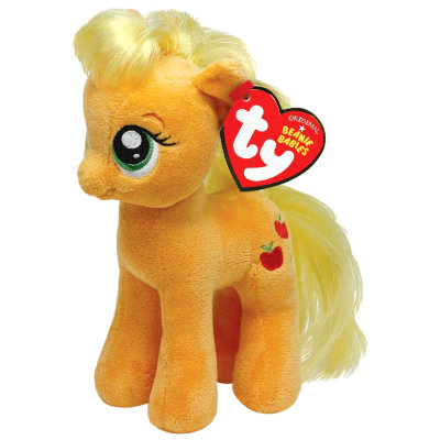 Мягкая игрушка &#039;Пони AppleJack&#039;, 20 см, My Little Pony, TY [41013] Мягкая игрушка 'Пони AppleJack', 20 см, My Little Pony, TY [41013]