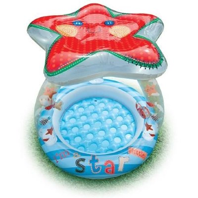 Бассейн для малышей 'Маленькая Звезда' с навесом (Lil’ Star Shade Baby Pool), 1-3 года, Intex [57428NP] Бассейн для малышей 'Маленькая Звезда' с навесом (Lil’ Star Shade Baby Pool), 1-3 года, Intex [57428NP]
