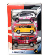 Набор из 3 автомобилей - Renault RX4, Audi TT Cabriolet и Mercedes Benz G-Class 1:43, Cararama [HW253-02]