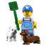 Минифигурка 'Девушка - выгуливатель собак', серия 19 'из мешка', Lego Minifigures [71025-09] - Минифигурка 'Девушка - выгуливатель собак', серия 19 'из мешка', Lego Minifigures [71025-09]