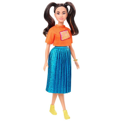 Кукла Барби, миниатюрная (Petite), из серии &#039;Мода&#039; (Fashionistas), Barbie, Mattel [GHW59] Кукла Барби, миниатюрная (Petite), из серии 'Мода' (Fashionistas), Barbie, Mattel [GHW59]