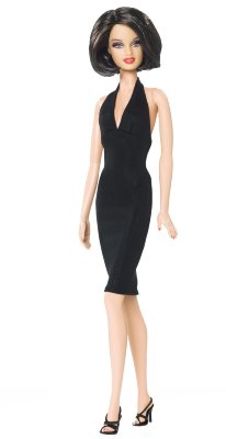 * Кукла Барби из серии 'Маленькое черное платье', Barbie Black Label, коллекционная Mattel [R9914] Кукла Барби из серии 'Маленькое черное платье', Barbie Black Label, коллекционная Mattel [R9914]