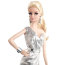Кукла 'Серебристое платье' из серии 'Красная ковровая дорожка', коллекционная Barbie Black Label, Mattel [CFP35] - CFP35-4.jpg