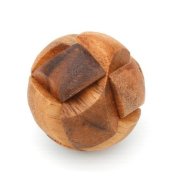 Головоломка деревянная 'Деревянный шар', Natural Games, Hoffmann [0013371-5]