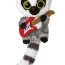 Мягкая игрушка 'Лемур Лемми - гитарист', 12 см, 'Юху и его друзья' [65-302] - aurora-yoohoo-lemmee-punk-rocker.jpg