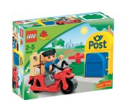 * Конструктор 'Почтальон на мотоцикле', серия 'Транспорт', Lego Duplo [5638]