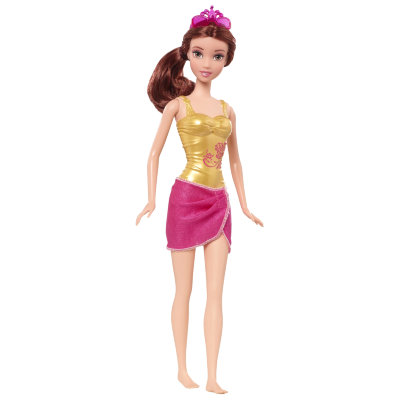 Кукла 'Белль на пляже', 28 см, из серии 'Принцессы Диснея', Mattel [X9390] Кукла 'Белль на пляже', 28 см, из серии 'Принцессы Диснея', Mattel [X9390]