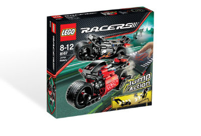 Конструктор &#039;Прыгающие гонщики&#039;, серия Lego Racers [8167] Конструктор 'Прыгающий гонщик', серия Lego Racers [8167]