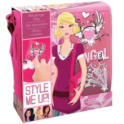 Набор для дизайна - сумка с элементами декорирования розовая &#039;Angel&#039; Style Me Up!, Wooky [910w] Набор для дизайна - сумка с элементами декорирования розовая 'Angel' Style Me Up!, Wooky [910w]