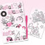 Набор для дизайна - сумка с элементами декорирования розовая 'Angel' Style Me Up!, Wooky [910w] - 910-03.jpg