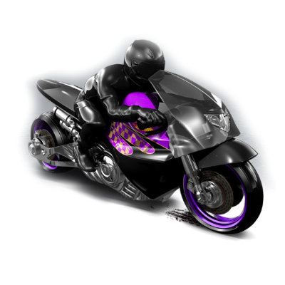 Коллекционная модель мотоцикла Street Noz - HW Off-Road 2014, черно-сиреневая, Hot Wheels, Mattel [BFD16] Коллекционная модель мотоцикла Street Noz - HW Off-Road 2014, черно-сиреневая, Hot Wheels, Mattel [BFD16]