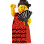 Минифигурка 'Танцорша Фламенко', серия 6 'из мешка', Lego Minifigures [8827-06] - 8827Flamenco.jpg