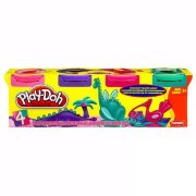 Набор пластилина в баночках по 130г, 4 цвета, Play-Doh, Hasbro [22874]