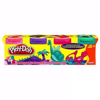 Набор пластилина в баночках по 130г, 4 цвета, Play-Doh, Hasbro [22874] Набор пластилина в баночках по 130г, 4 цвета, Play-Doh, Hasbro [22874]