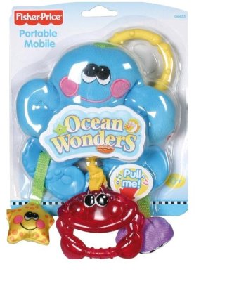 * 'Морские Чудеса' Музыкальный Переносное Мобиле 'Осьминожек', Fisher Price [G6655] 'Морские Чудеса' Музыкальный Переносное Мобиле 'Осьминожек', Fisher Price [G6655]