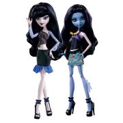Конструктор двух кукол 'Вампир и Морской Монстр' (Vampire & Sea Monster), серия 'Создай монстра', 'Школа Монстров', Monster High, Mattel [W9157/Y6610]
