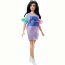 Кукла Барби, пышная (Curvy), #127 из серии 'Мода' (Fashionistas) Barbie, Mattel [FXL60] - Кукла Барби, пышная (Curvy), #127 из серии 'Мода' (Fashionistas) Barbie, Mattel [FXL60]