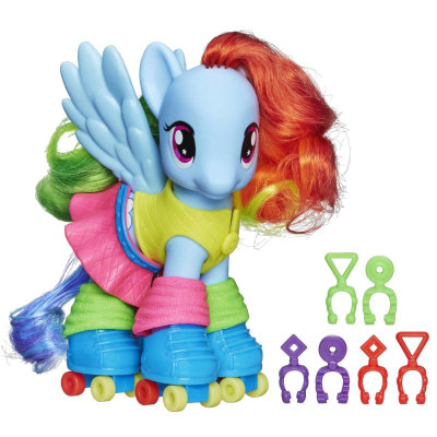 Игровой набор &#039;Модная и стильная&#039; с большой пони Rainbow Dash, My Little Pony [A8829] Игровой набор 'Модная и стильная' с большой пони Rainbow Dash, My Little Pony [A8829]
