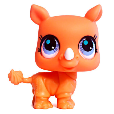 Игрушка 'Петшоп из мешка - Носорог', серия 7 (w03/12), Littlest Pet Shop, Hasbro [98987-2793] Игрушка 'Петшоп из мешка - Носорог', серия 7 (w03/12), Littlest Pet Shop, Hasbro [98987-2793]