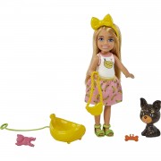 Игровой набор с куклой Челси 'Щенок', Barbie, Mattel [HGT11]