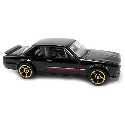 Коллекционная модель автомобиля Nissan Skyline H/T 2000GT-X - HW Workshop 2014, черная, Hot Wheels, Mattel [BFF04] Коллекционная модель автомобиля Nissan Skyline H/T 2000GT-X - HW Workshop 2014, черная, Hot Wheels, Mattel [BFF04]
