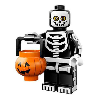 Минифигурка &#039;Скелет&#039;, серия 14 &#039;из мешка&#039;, Lego Minifigures [71010-11] Минифигурка 'Скелет', серия 14 'из мешка', Lego Minifigures [71010-11]
