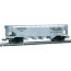 Саморазгружающийся бункерный грузовой вагон 'Rio Grande', серебристый, масштаб HO, Mehano [T063-54419] - T063-54419.jpg