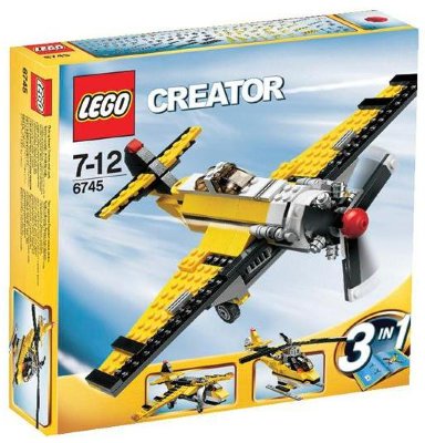* Конструктор 'Аэроплан/истребитель/вертолет' 3-в-1, Lego Creator [6745] Конструктор 'Аэроплан/истребитель/вертолет', Lego Creator [6745]