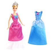 Кукла 'Золушка с дополнительным платьем MagiClip', 28 см, из серии 'Принцессы Диснея', Mattel [X9358]