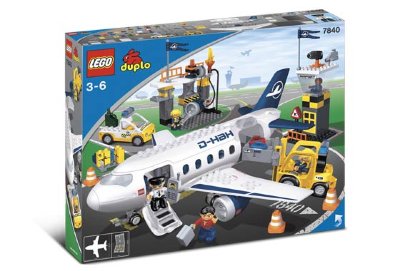 Конструктор &quot;Аэропорт&quot;, серия Lego Duplo [7840] Конструктор "Аэропорт", серия Lego Duplo