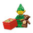 Минифигурка 'Рождественский Эльф', серия 11 'из мешка', Lego Minifigures [71002-07] - 71002-7.jpg