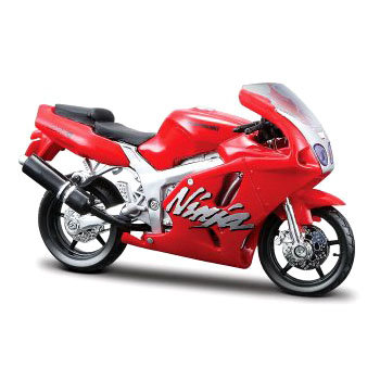 Модель мотоцикла Kawasaki Ninja ZX-7R, 1:18, красная, Bburago [18-51037R] Модель мотоцикла Kawasaki Ninja ZX-7R, 1:18, красная, Bburago [18-51037R]