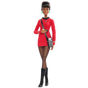 Кукла Lieutenant Uhura (Лейтенант Ухура) по мотивам фильмов 'Звездный путь' (Star Trek), коллекционная Barbie Black Label, Mattel [DGW70]