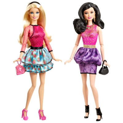 Куклы Barbie и Raquelle &#039;Стильные подруги&#039;, из серии &#039;Дом Мечты Барби&#039; (Barbie Dream House), Mattel [BDB41] Куклы Barbie и Raquelle 'Стильные подруги', из серии 'Дом Мечты Барби' (Barbie Dream House), Mattel [BDB41]
