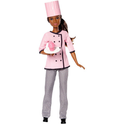 Кукла Барби &#039;Кондитер&#039;, из серии &#039;Я могу стать&#039;, Barbie, Mattel [DVF54] Кукла Барби 'Кондитер', из серии 'Я могу стать', Barbie, Mattel [DVF54]