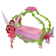Игровой набор 'Спальня' с куклой-феечкой Розеттой (Rosetta’s Pixie Bedroom), 12 см, Disney Fairies, Jakks Pacific [22372]