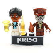 Набор мини-фигурок 'Mike Medic & Zombie Medic', серия 1 (желтая), KRE-O CityVille Invasion, Hasbro [A3244-24]