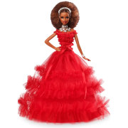Кукла Барби 'Рождество-2018' (2018 Holiday Barbie), афроамериканка, коллекционная, Mattel [FRN70]