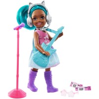 Игровой набор с куклой Челси 'Рок-звезда', из серии 'Я могу стать', Barbie, Mattel [GTN89]