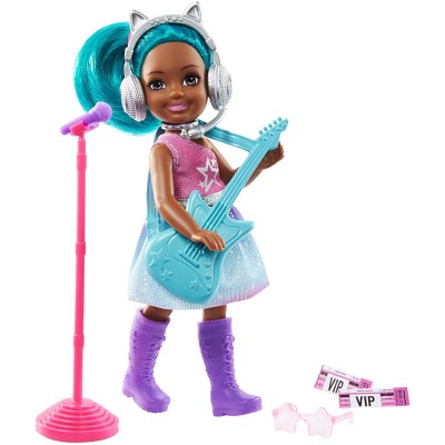 Игровой набор с куклой Челси &#039;Рок-звезда&#039;, из серии &#039;Я могу стать&#039;, Barbie, Mattel [GTN89] Игровой набор с куклой Челси 'Рок-звезда', из серии 'Я могу стать', Barbie, Mattel [GTN89]