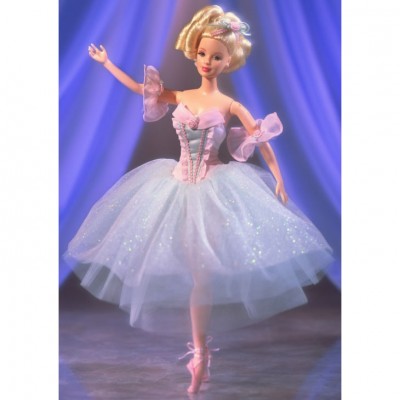 Кукла Барби 'Марципан из Щелкунчика' (Barbie as Marzipan in The Nutcracker), коллекционная, Mattel [20851] Кукла Барби 'С Новым Годом!' (Happy New Year Barbie), коллекционная, Mattel [16093]
