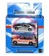 Набор из 2 автомобилей спецслужб - Mercedes-Benz C-Class и Volkswagen Passat 1:72, Cararama [172X-06]