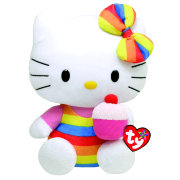 Мягкая игрушка 'Кошечка Hello Kitty в разноцветном наряде', 15 см, TY [40893]
