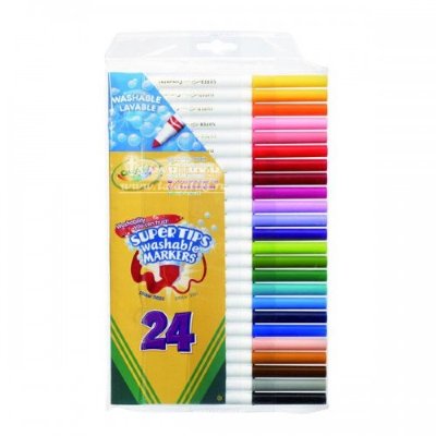 Фломастеры цветные, 24 цвета, Crayola [7551] Фломастеры цветные, 24 цвета, Crayola [7551]