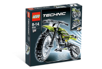 Конструктор &quot;Мотоцикл для кросса&quot;, серия Lego Technic [8291] Конструктор "Мотоцикл для кросса", серия Lego Technic [8291]