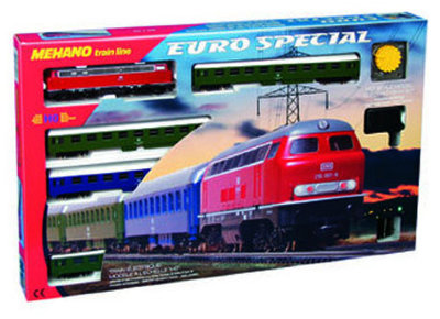 Железная дорога &#039;Euro Special&#039;, масштаб HO, Mehano [T726] Железная дорога Mehano "Euro Special" T726, масштаб HO