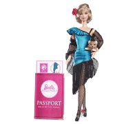Барби Аргентина (Argentina Barbie Doll) из серии 'Куклы мира', Barbie Pink Label, коллекционная Mattel [W3375]
