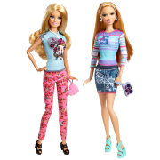 Куклы Barbie и Summer 'Стильные подруги', из серии 'Дом Мечты Барби' (Barbie Dream House), Mattel [BDB42]