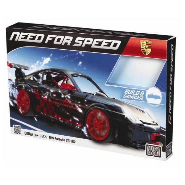 Конструктор 'NFS Porsche 911 Turbo', Need For Speed, Mega Bloks [95722]
